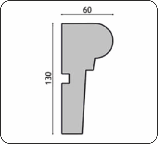 Молдинг М-016